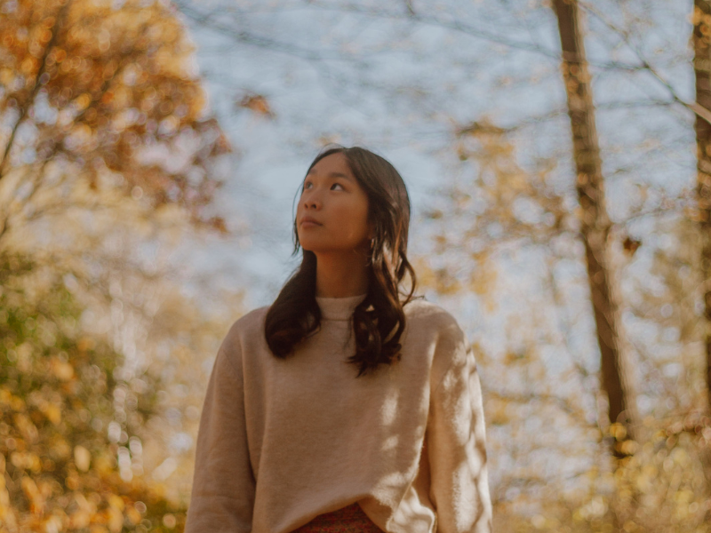 femme saison automne